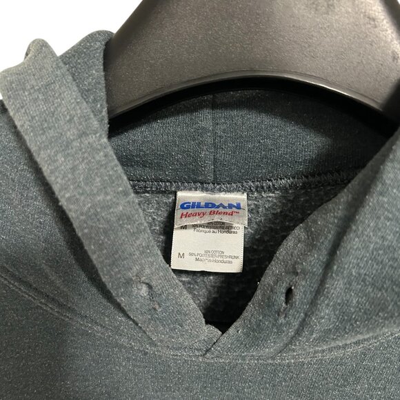 Kentucky Wildcats Hooded Sweatshirt Size Medium Gray Blue Gildan - Picture 4 of 6